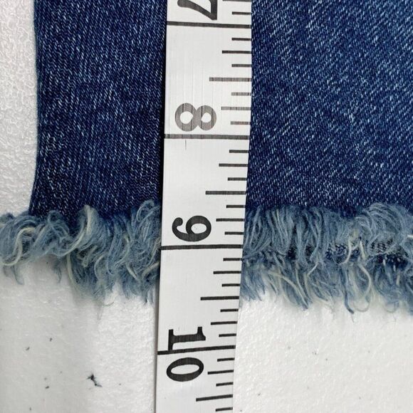 Lane Bryant Jean Shorts sz 24 Plus Mid Rise Boyfriend Berrmuda Inseam 5.5" - Picture 11 of 11